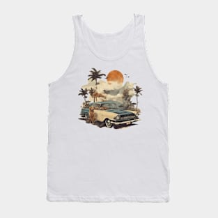 nothern exposure: 50s painting summer vibes Tank Top